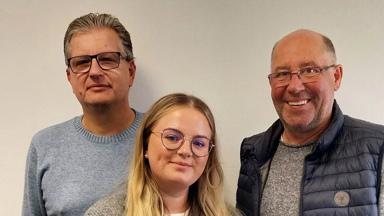 Renee Klaus, Anna Walther und Hans-Ulrich Kunz: Mitglieder des Betriebsrates STERNAUTO Center Dresden 