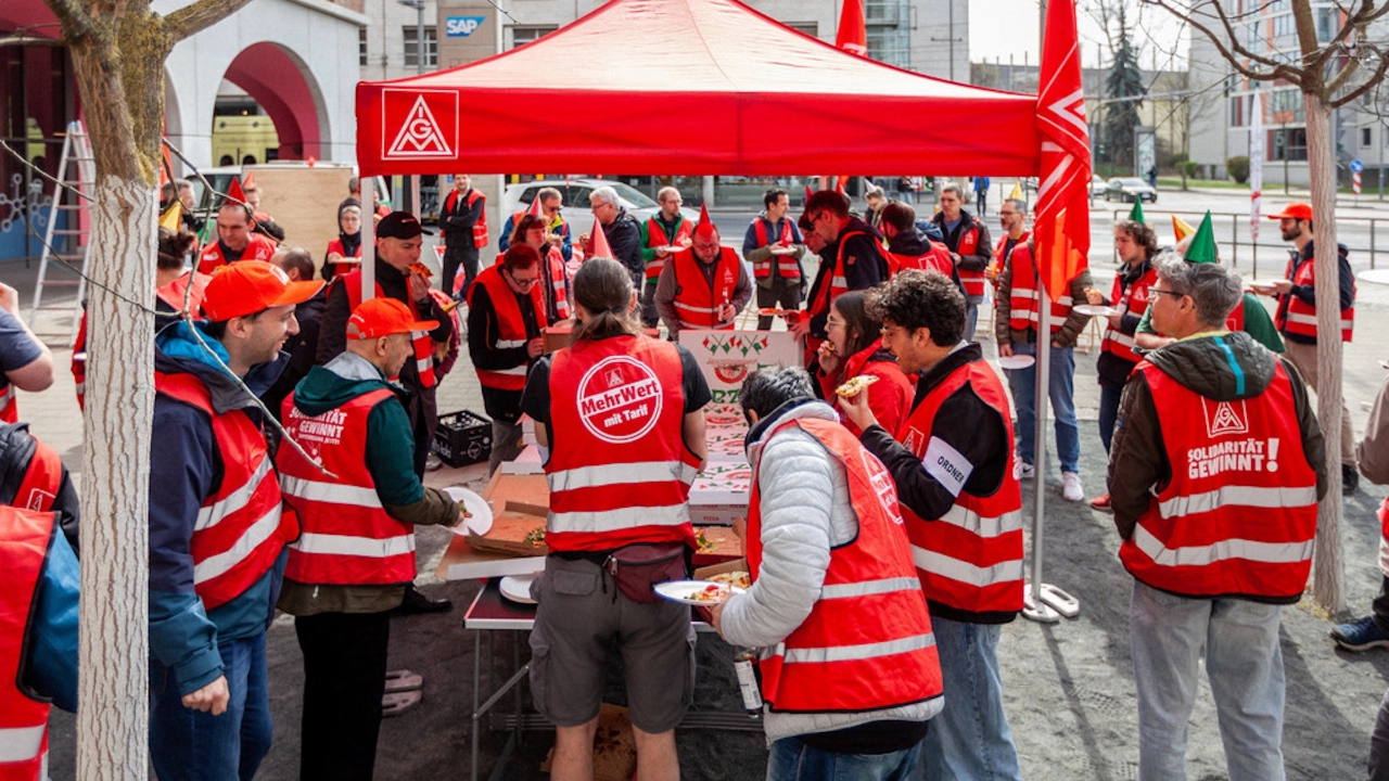 Einjähriges bei Rohde & Schwarz in Dresden gefeiert