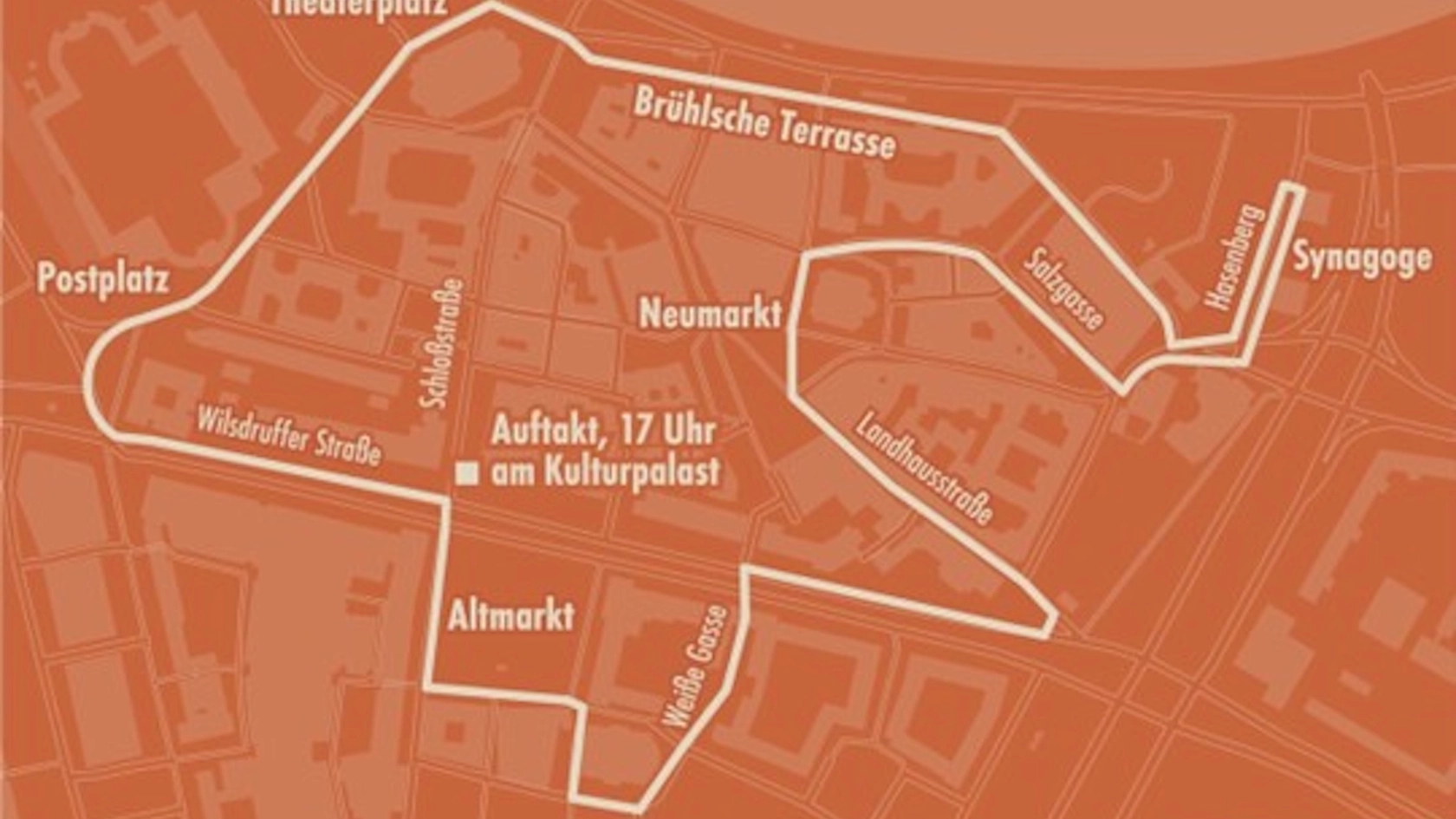 Menschenkette am 13. Februar in Dresden / Informationen zum 14. Februar