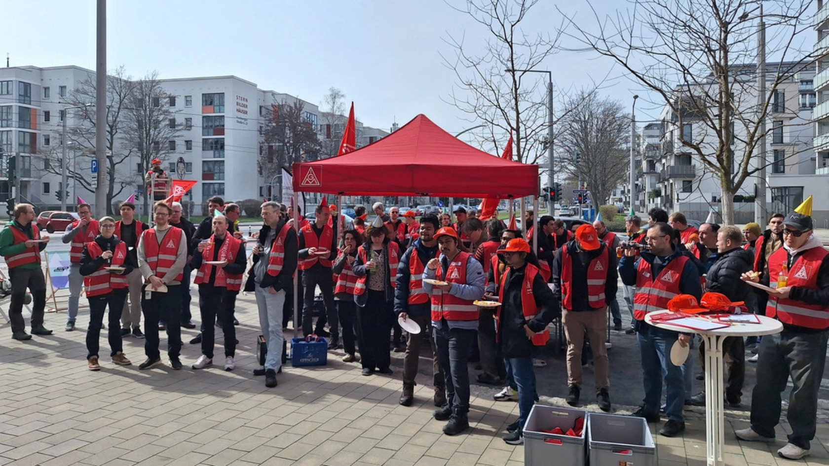 Einjähriges bei Rohde & Schwarz in Dresden gefeiert