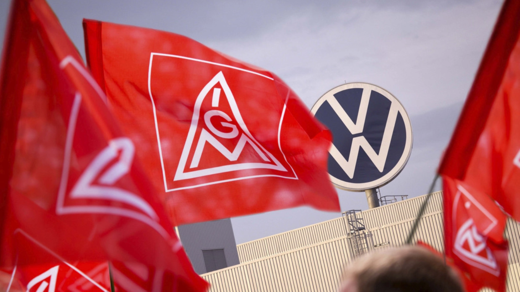 IG Metall Fahne VW