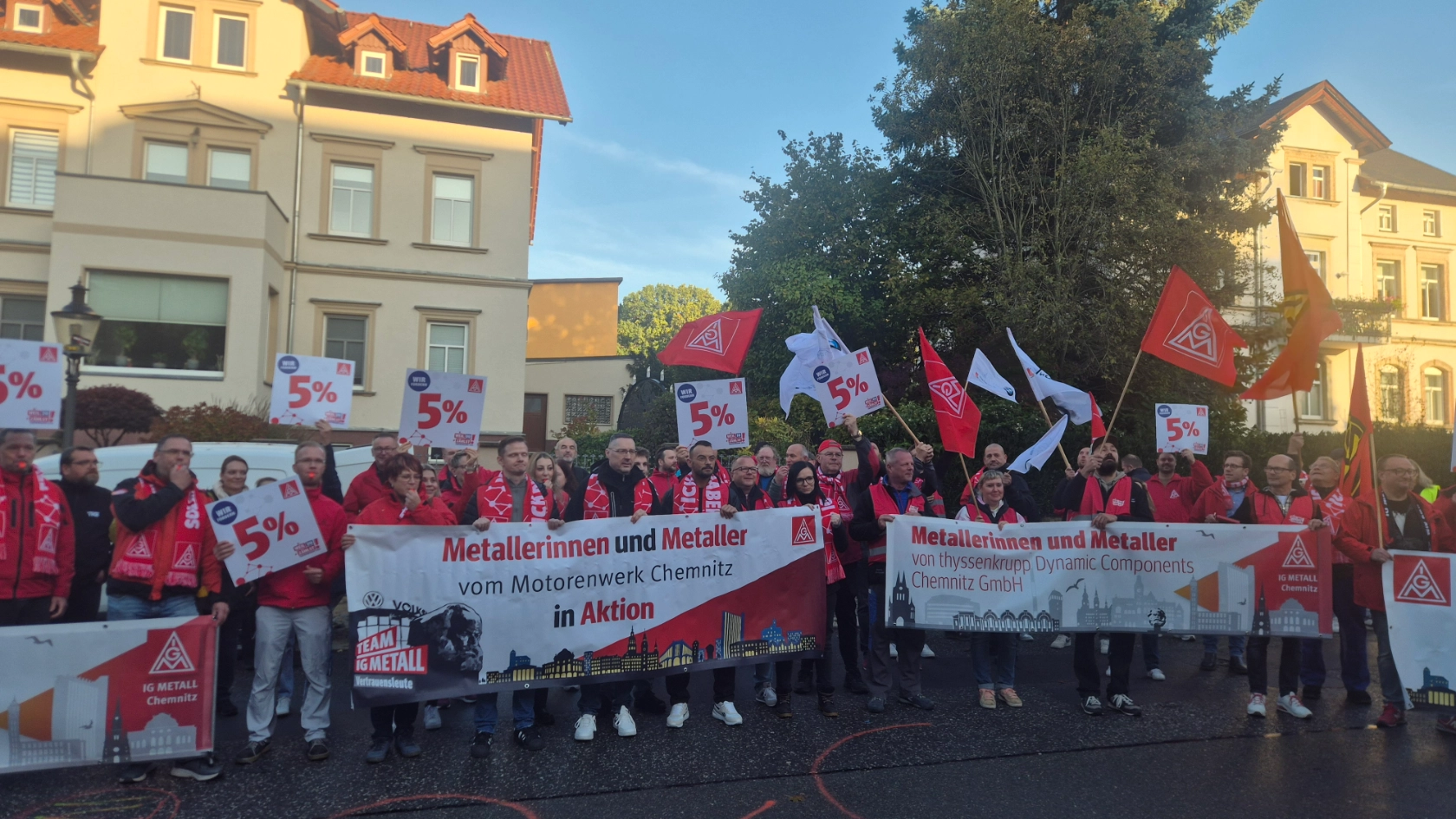 Verhandlungen Chemnitz