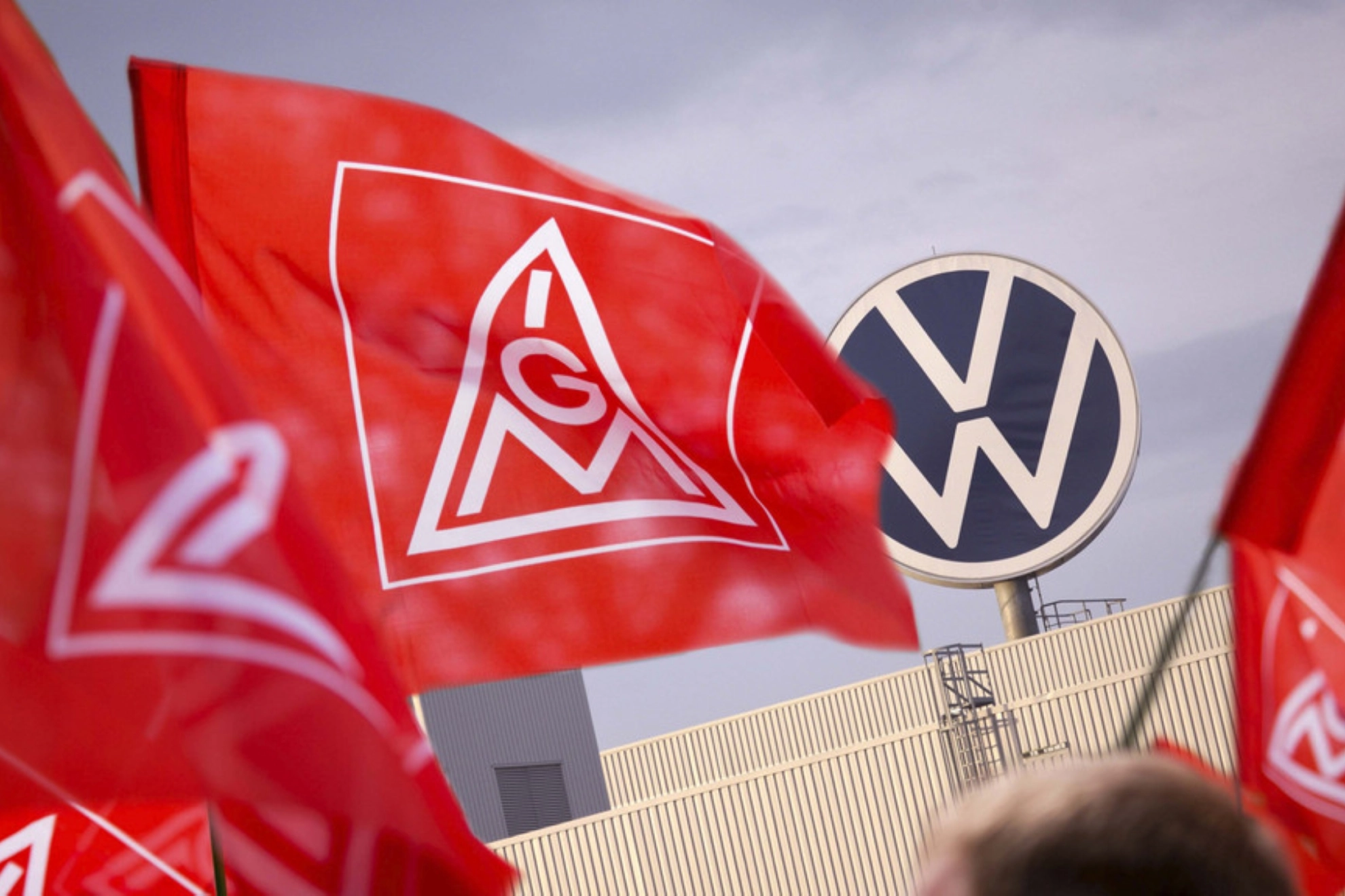 IG Metall Fahne VW