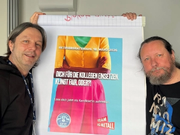 Wir wollen Sicherheit schaffen – und zeigen, was wir im Betriebsrat leisten