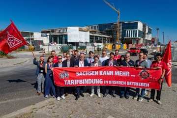 IG Metall fordert Mitbestimmung und gute Tarifverträge für Beschäftigte im Silicon Saxony
