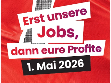 Erst unsere Jobs, dann eure Profite! – 1. Mai in Dresden, Riesa und Pirna