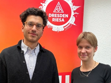Zwei neue Gesichter bei der IG Metall: Willkommen im Team!