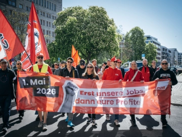 1. Mai in Dresden